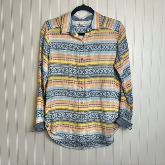 Ariat Women’s Spotlight Button Down Tribal Print Western Long Sleeve Small  E24 - Picture 3 of 7